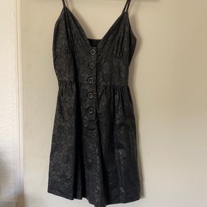 Insight black babydoll dress
